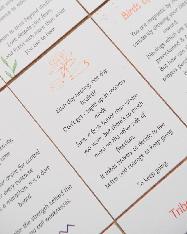 THOUGHTS OF WELLNESS CARDS SET