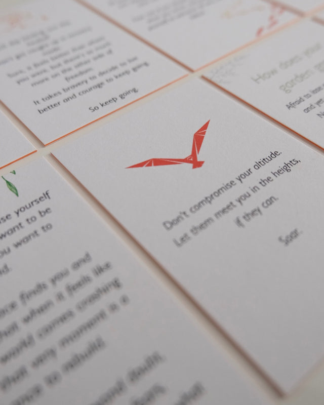 THOUGHTS OF WELLNESS CARDS SET