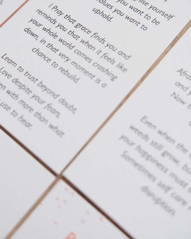 THOUGHTS OF WELLNESS CARDS SET