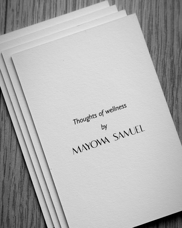 THOUGHTS OF WELLNESS CARDS SET