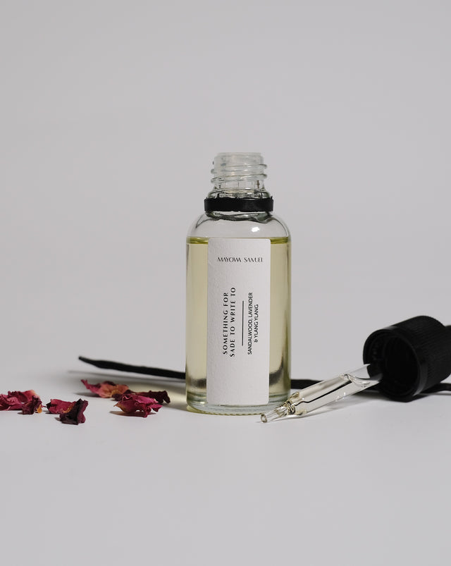 Something For Sade To Write To - Aromatherapy Blend